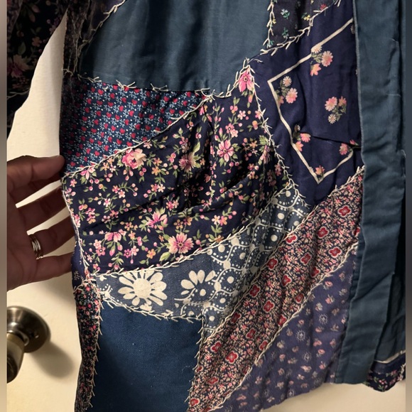 Handmade Patchwork Quilted Jacket - Picture 2 of 9